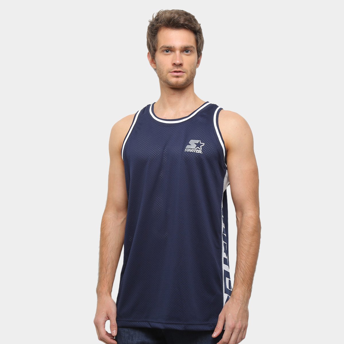 Regata Starter Mesh Estampada Masculina