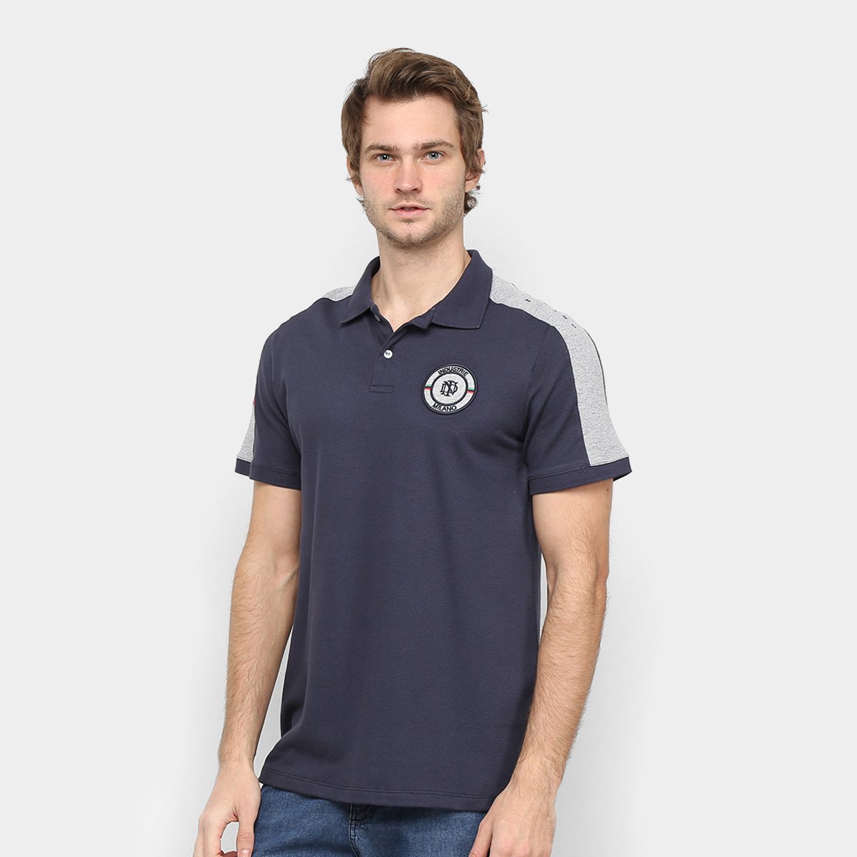Camisa Polo Industrie Milano Masculina