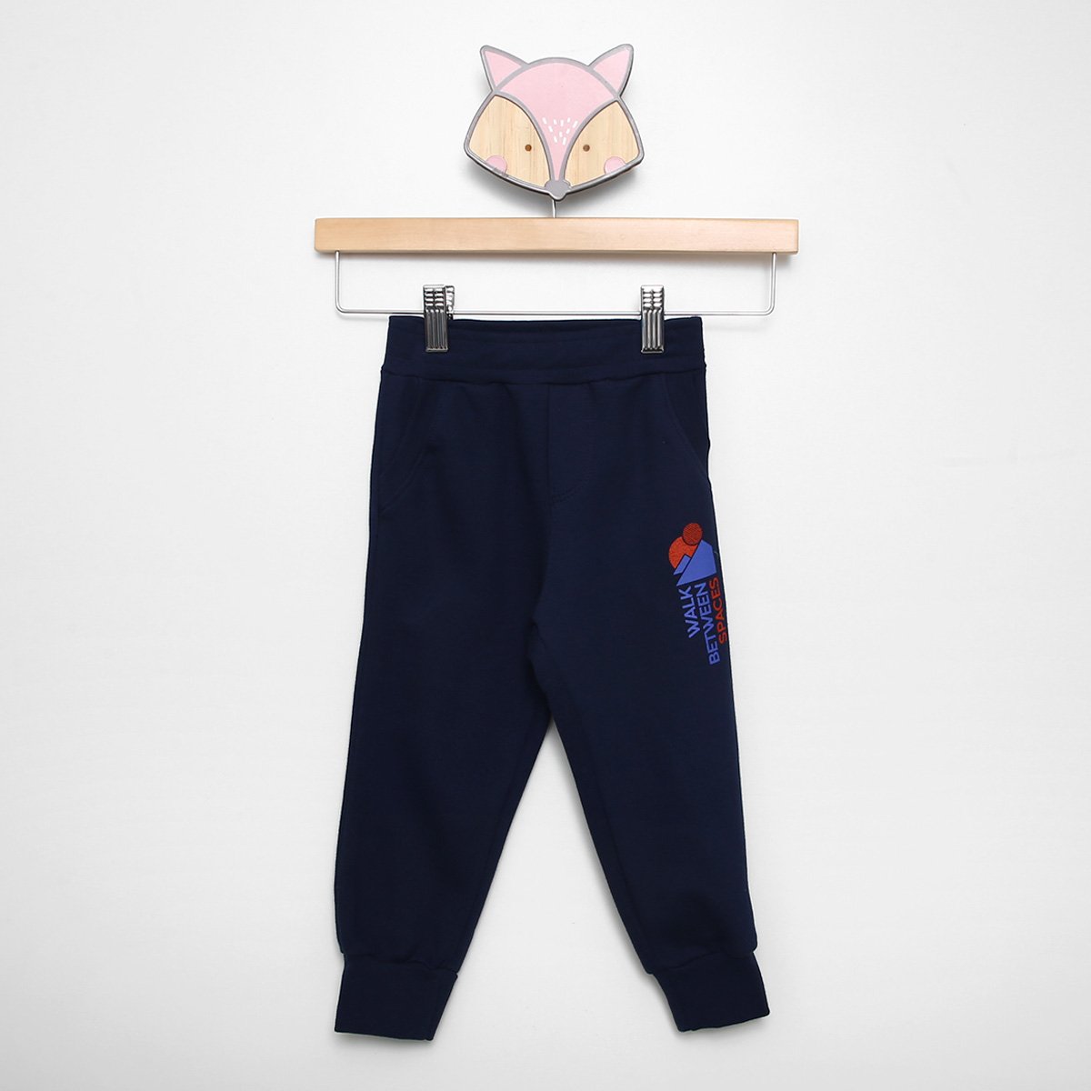 Calça Jogger Infantil Moletom Hering Kids Menino