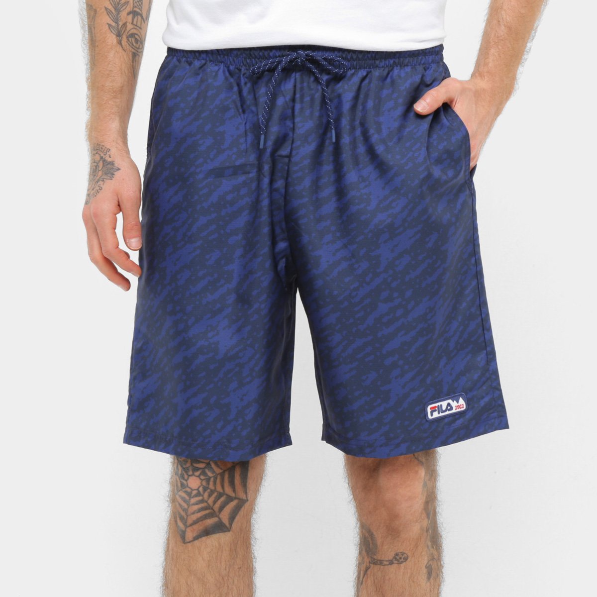 Bermuda Fila Pixel Tiger Masculina