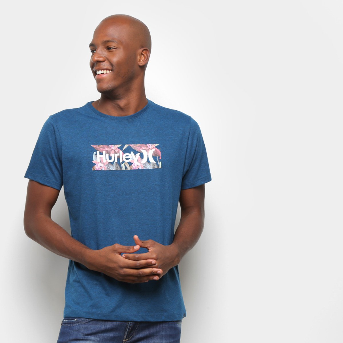 Camiseta Hurley Orchid Masculina