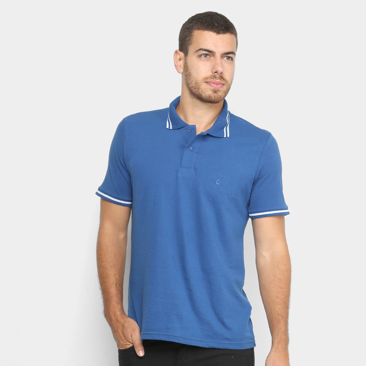 Camisa Polo Burn Stripes Masculina