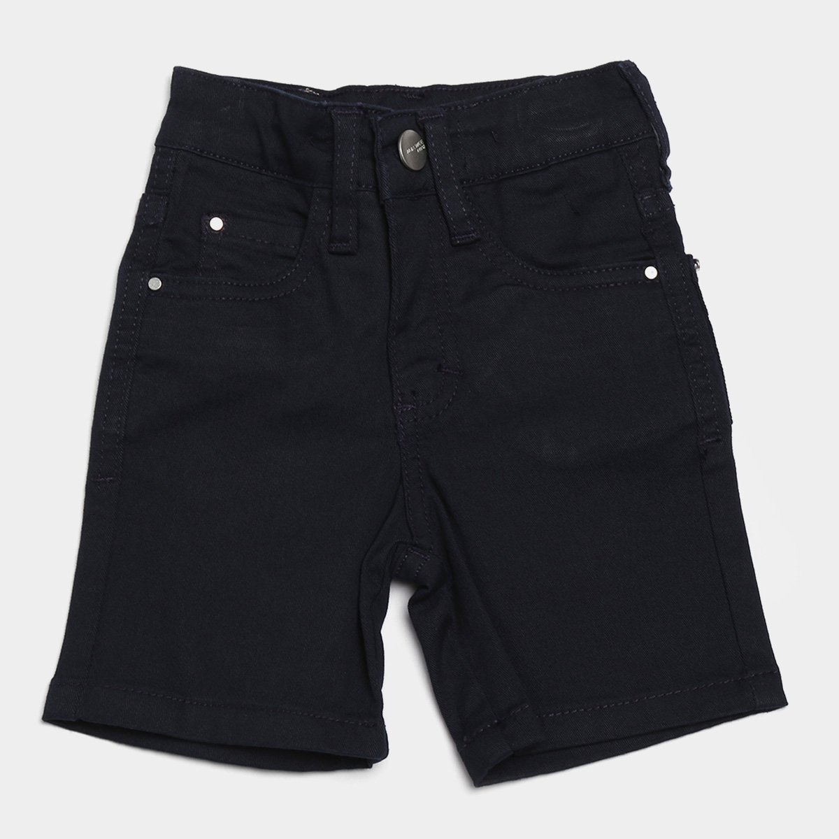 Bermuda Sarja Bebê Malwee Básica Impermeável Masculina