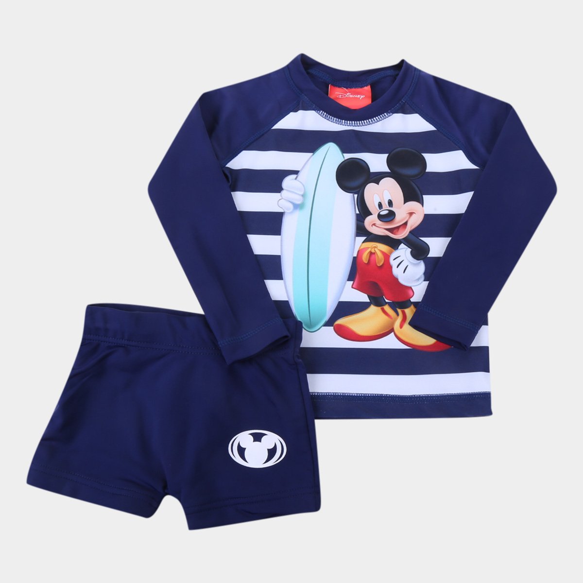Conjunto Infantil Tip Top Praia Mickey Masculino