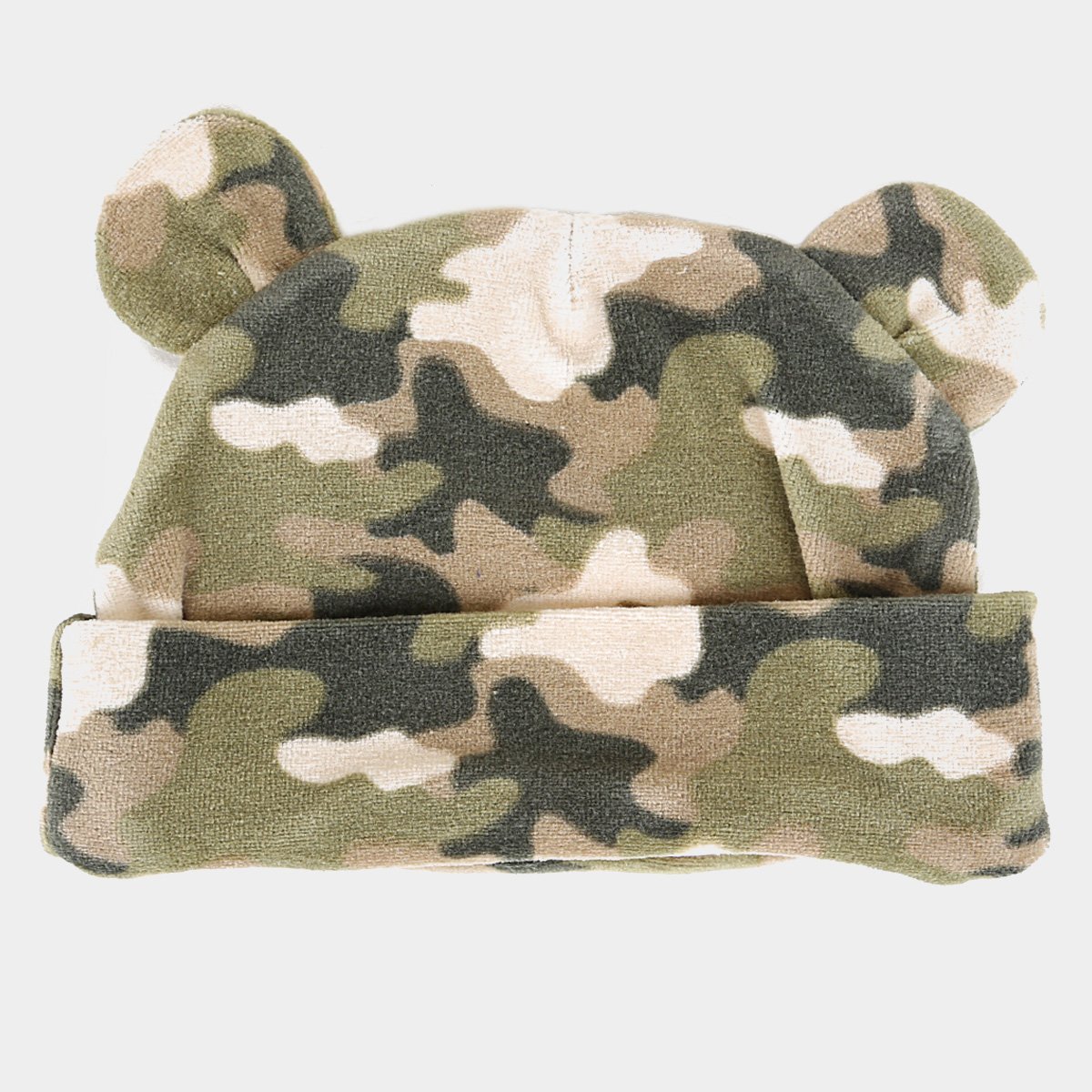 Touca Infantil Tip Top Camuflada Orelhinha