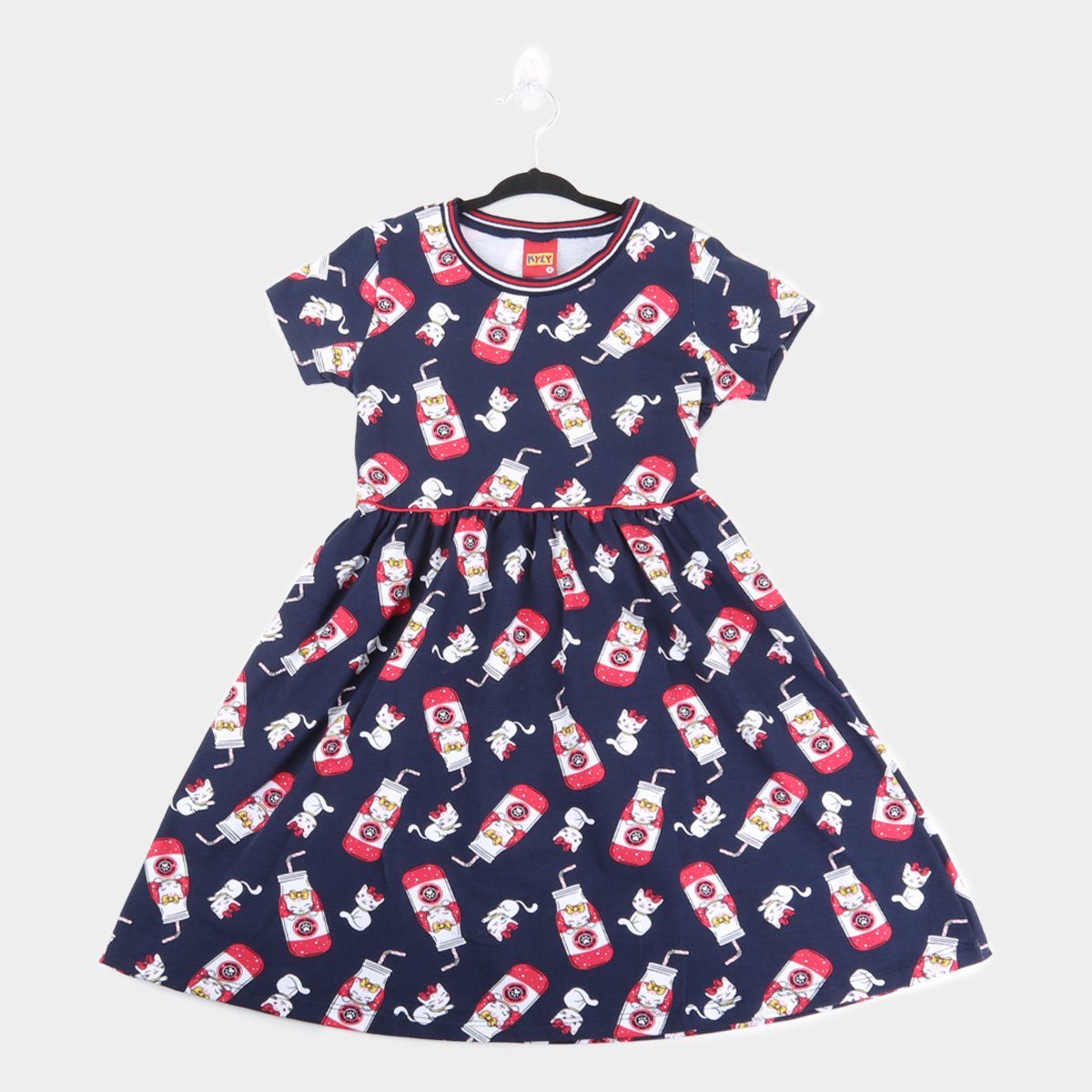 Vestido Infantil Kyly Garrafinhas