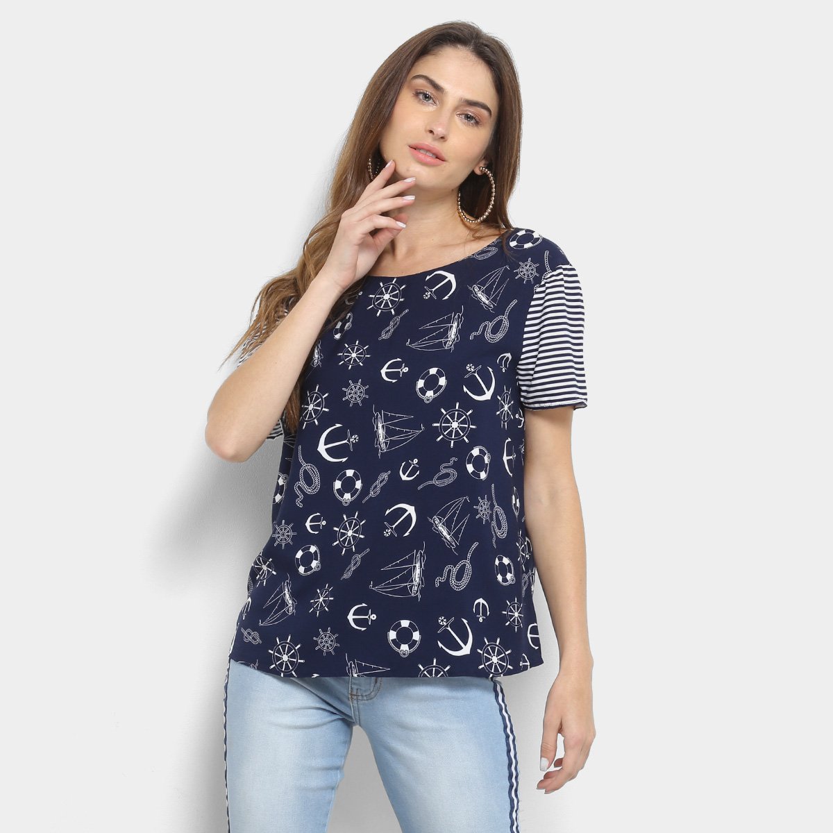 Blusa Lez a Lez Rayon Feminina