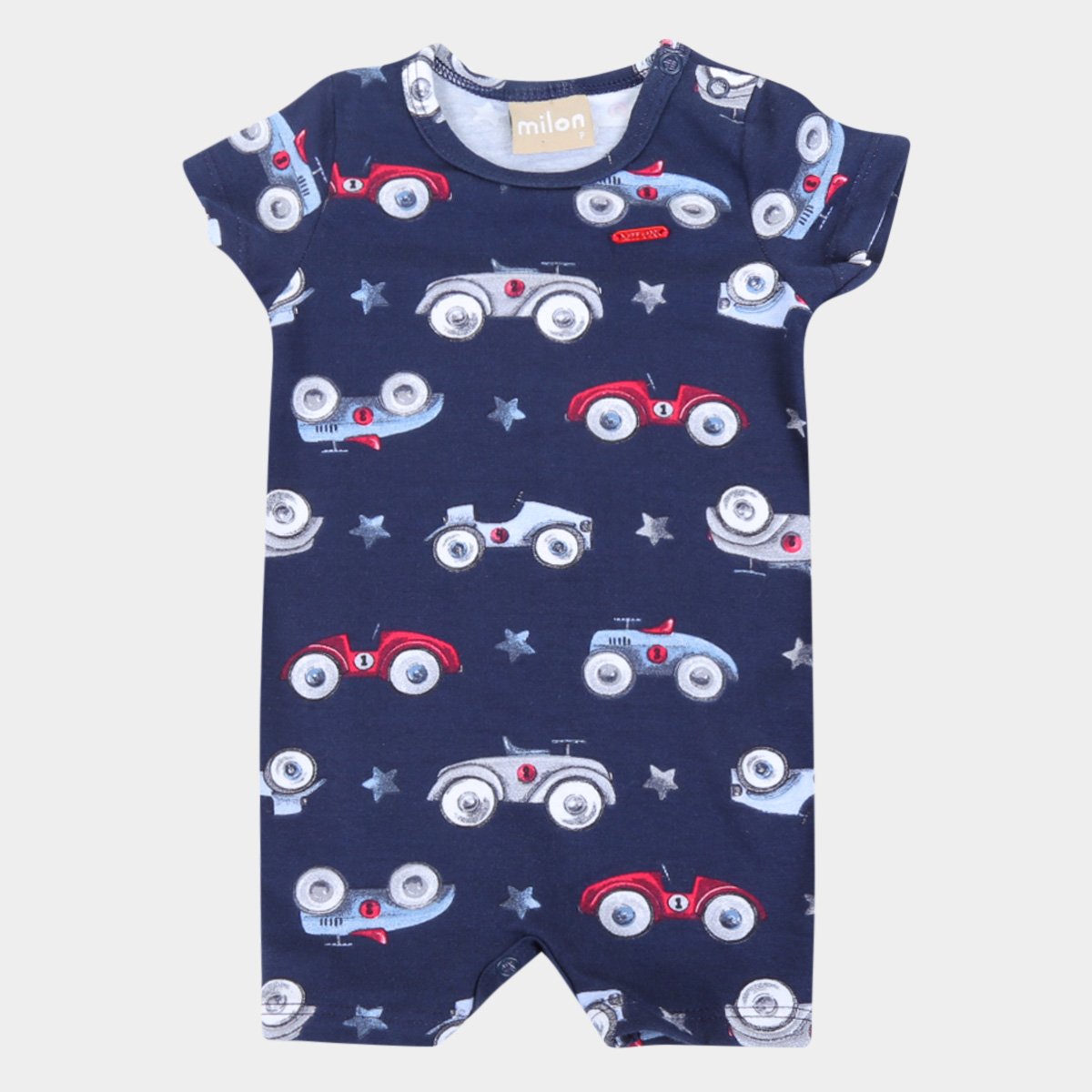 Macacão Infantil Milon Carros Masculino