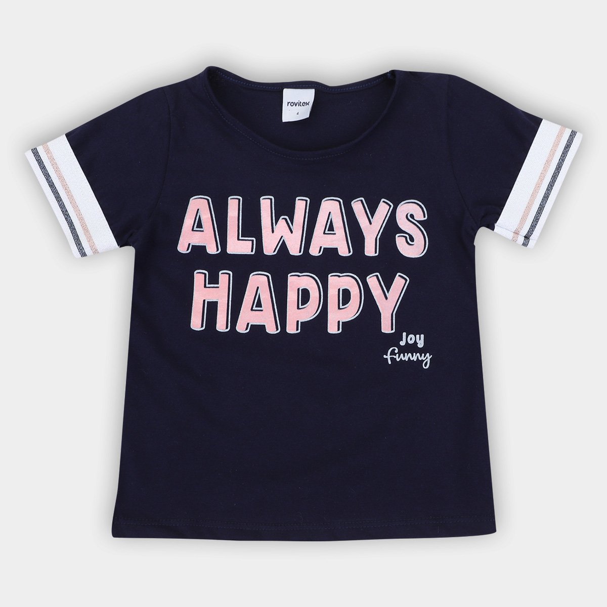 Blusa Infantil Rovitex Always Happy Feminina