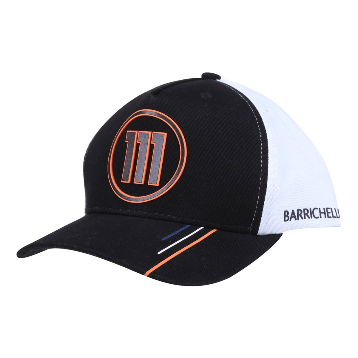 Boné RB111 Aba Curva Snapback Rubens Barrichello Lines