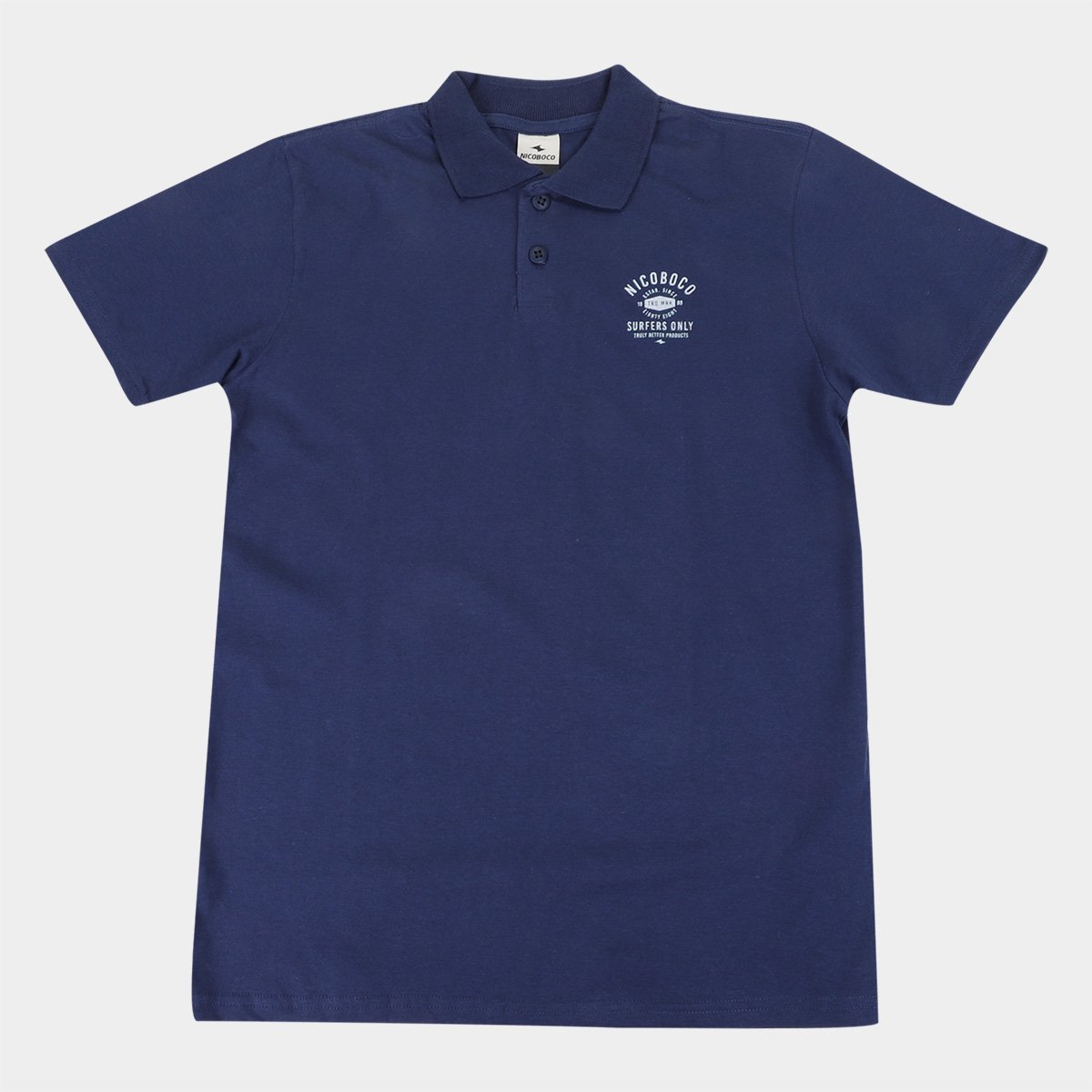 Camisa Polo Juvenil Nicoboco Metalgreymon Masculina