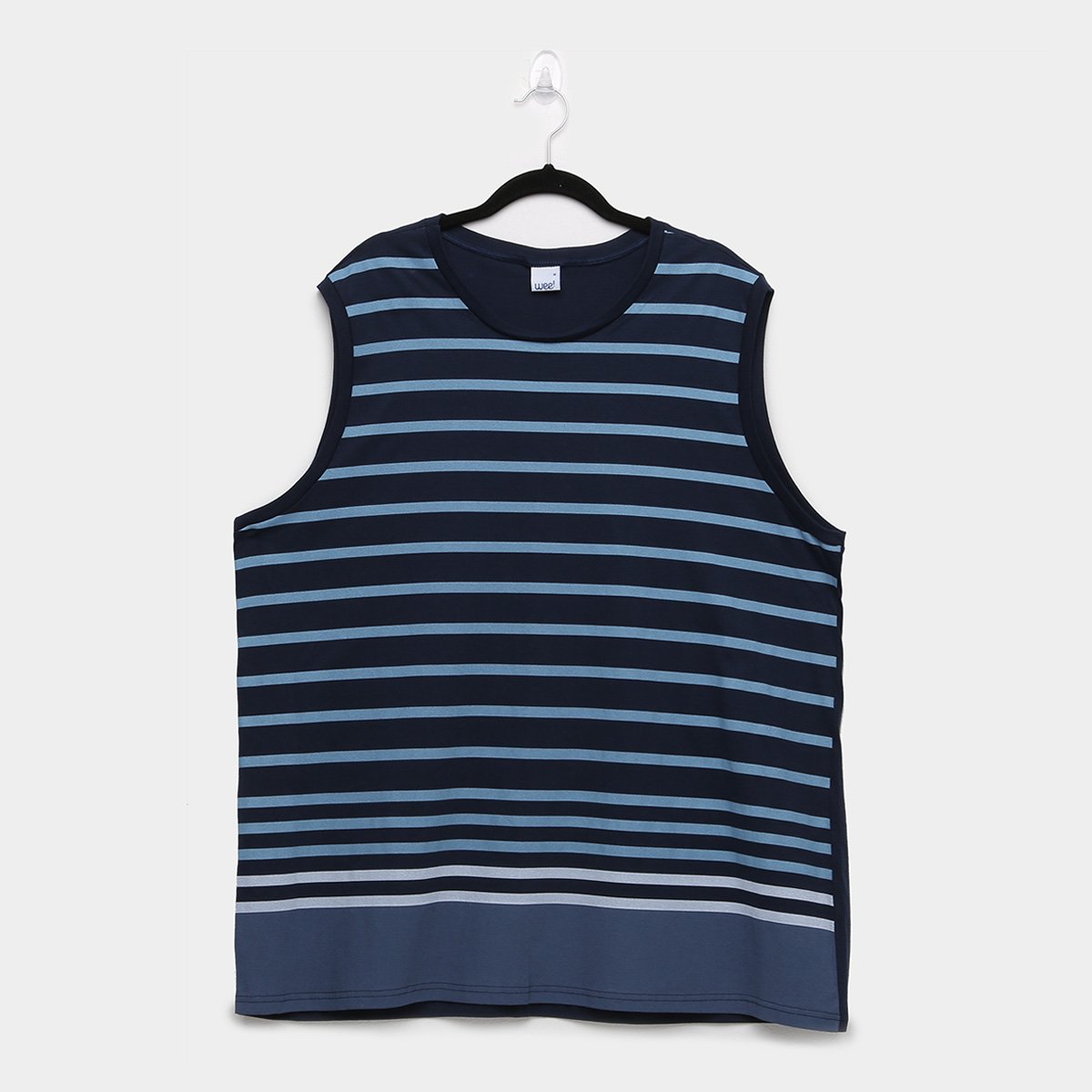 Regata Wee! Listrada Plus Size Masculina