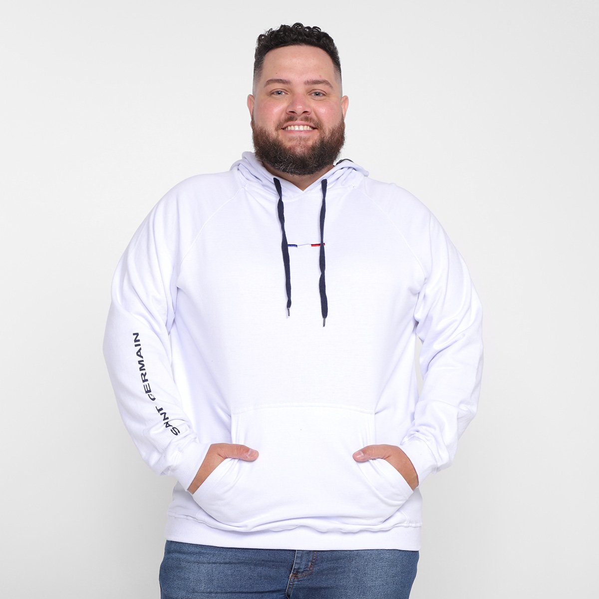 Moletom Industrie Plus Size Básico Masculino