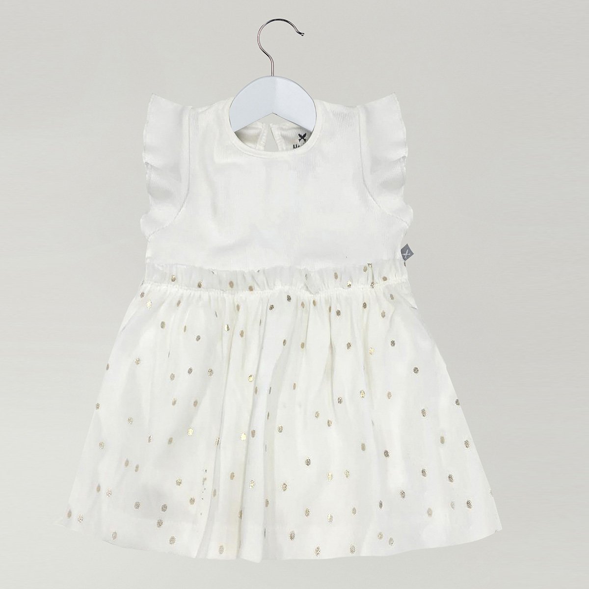 Vestido Infantil Hering Tule Babado Menina