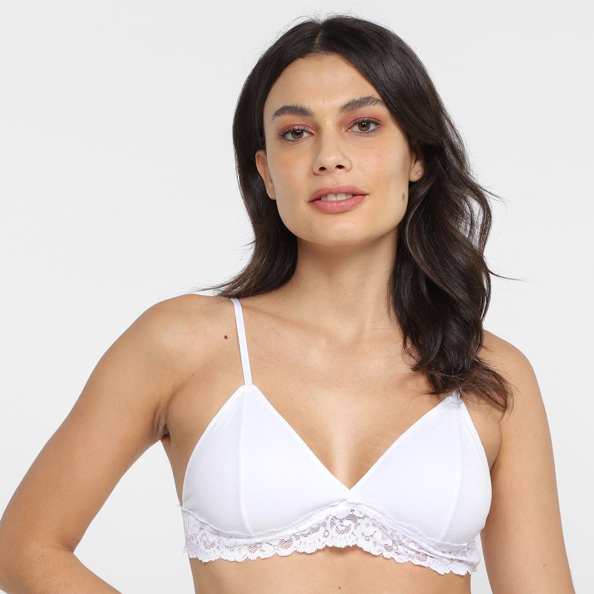 Sutiã Hering Triângulo Rendado