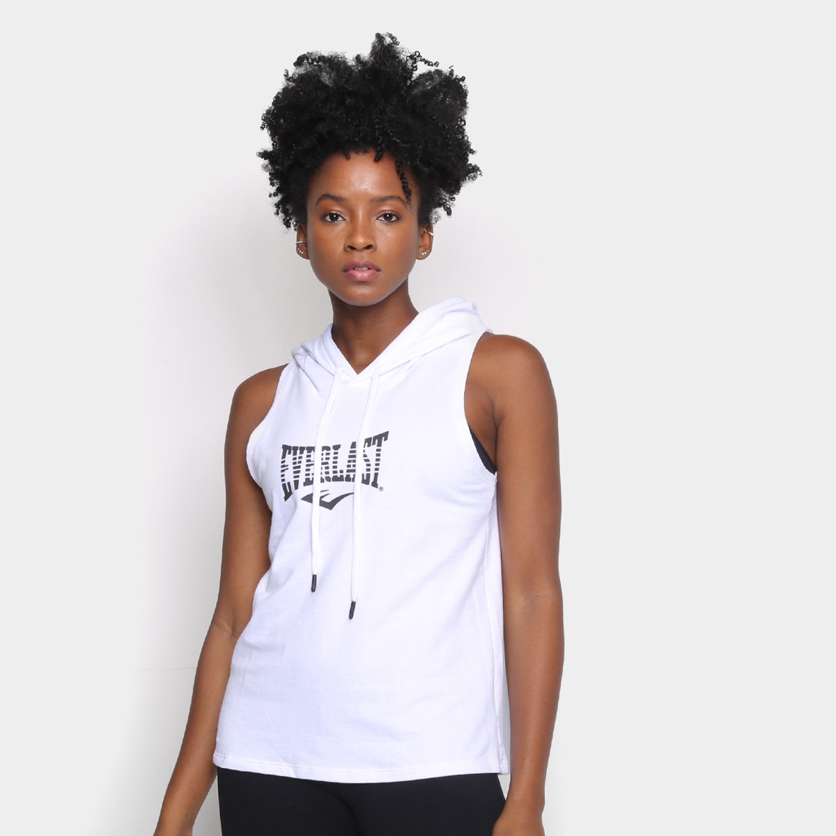 Regata Everlast Logo Capuz Feminina