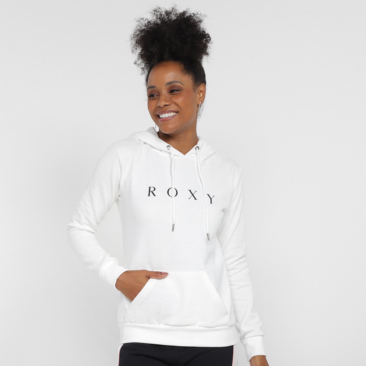 Moletom Roxy Surf Stoked Canguru Feminino