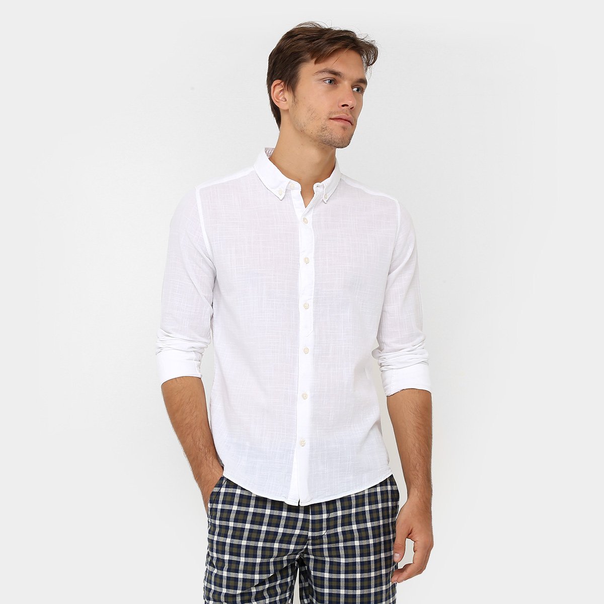 Camisa Reserva Bata Linem Greko