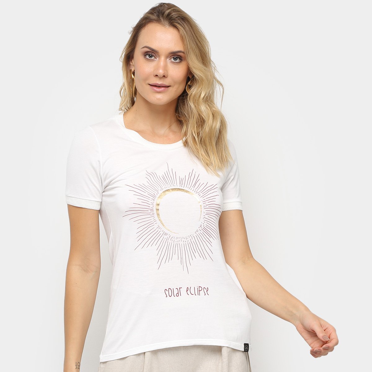 Blusa Maria Filó Solar Eclipse Feminina