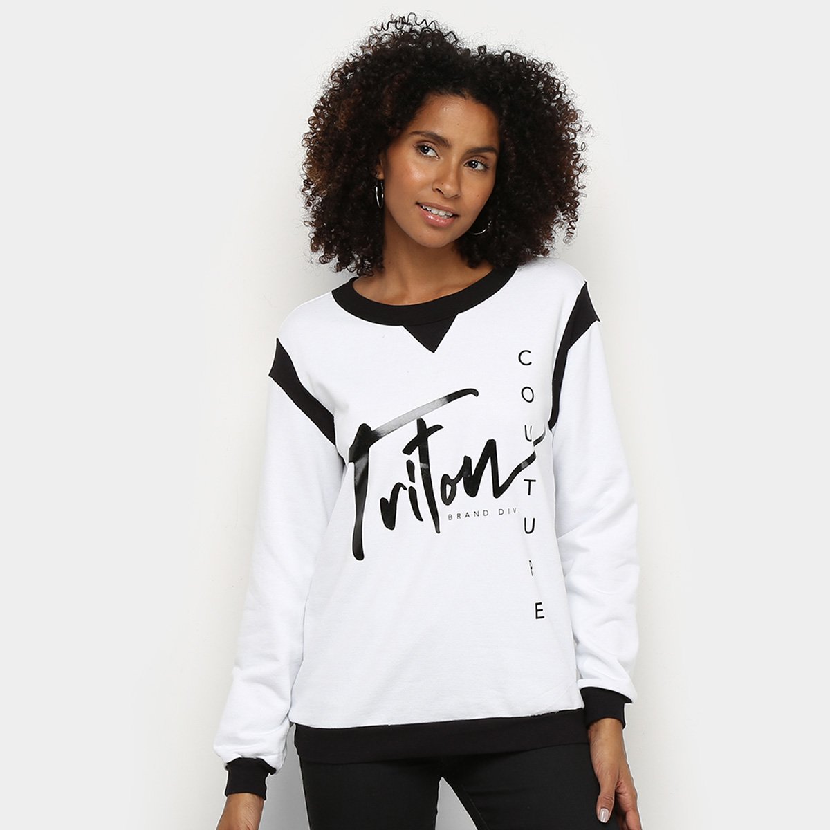 Moletom Triton Couture Feminino