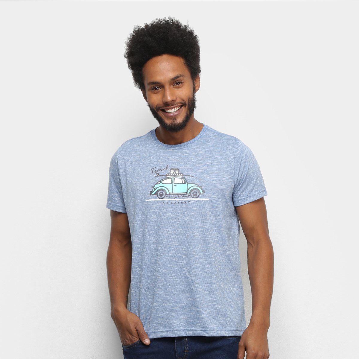 Camiseta Aleatory Travel Masculina