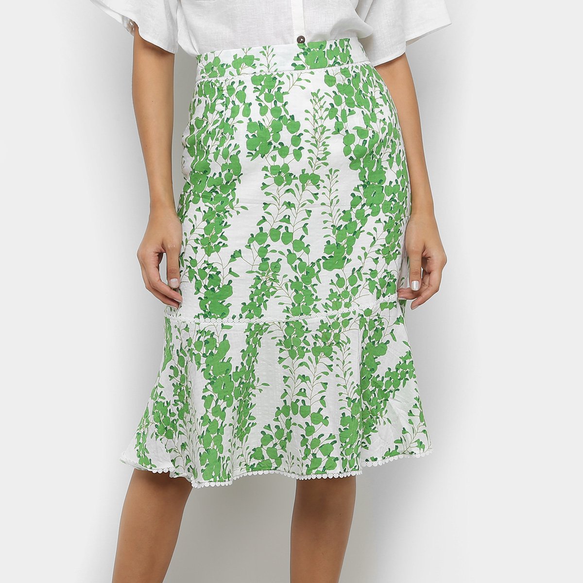 Saia Heli Midi Floral