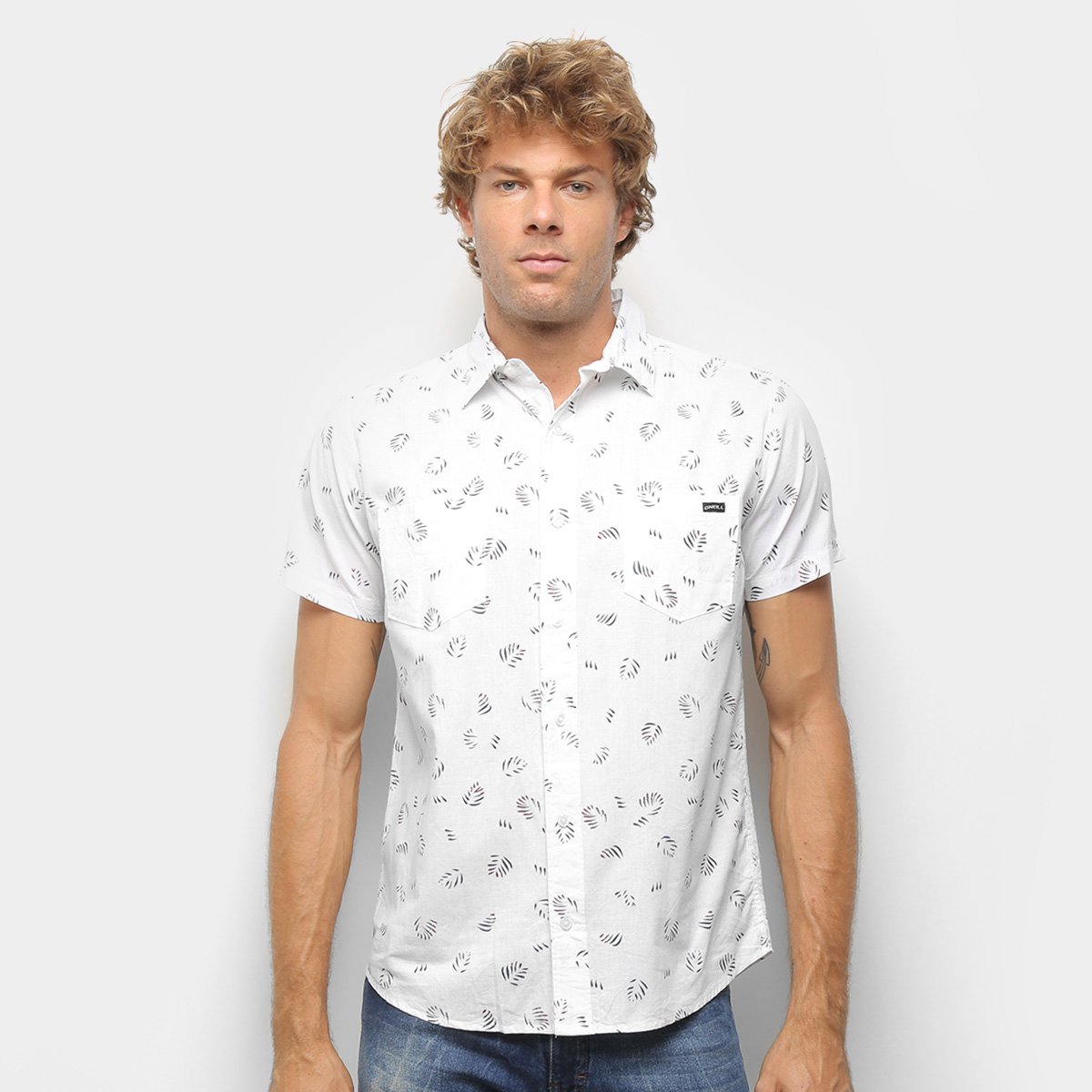 Camisa O'Neill Folhagens Masculina
