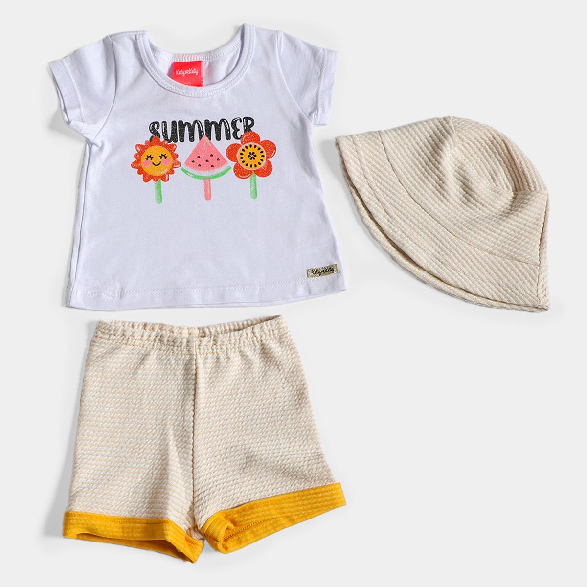 Conjunto Infantil Romitex Summer Feminino