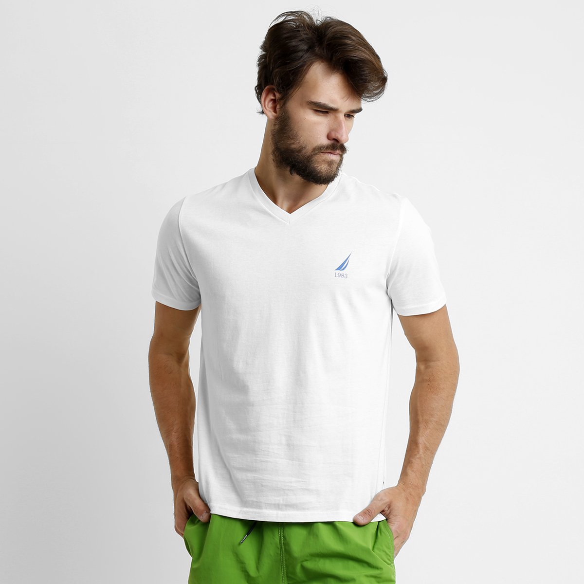 Camiseta Nautica Estampa Frente