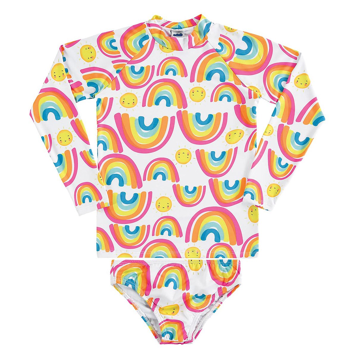Conjunto Infanto-Juvenil Marlan Proteção UV Estampado Feminino