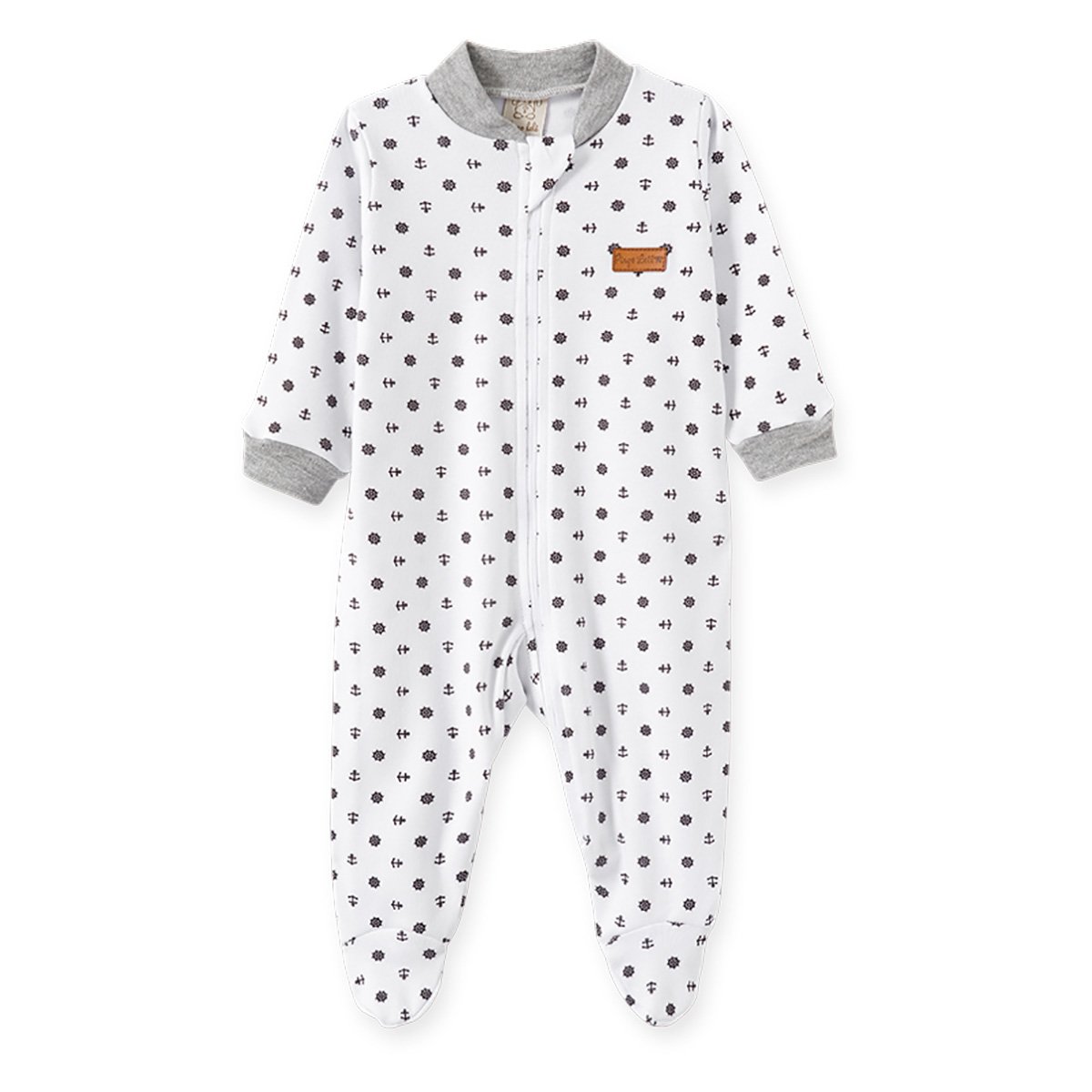 Macacão Longo Pingo Lelê Estampado Marinheiro Masculino