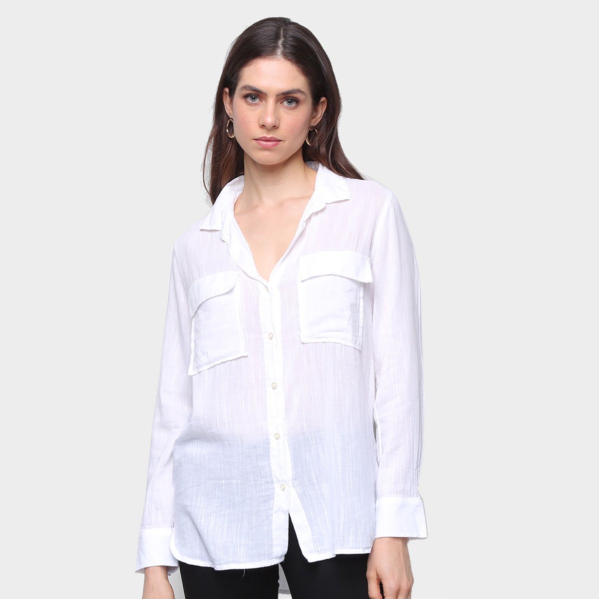 Camisa Manga Longa GAP Slup Feminina