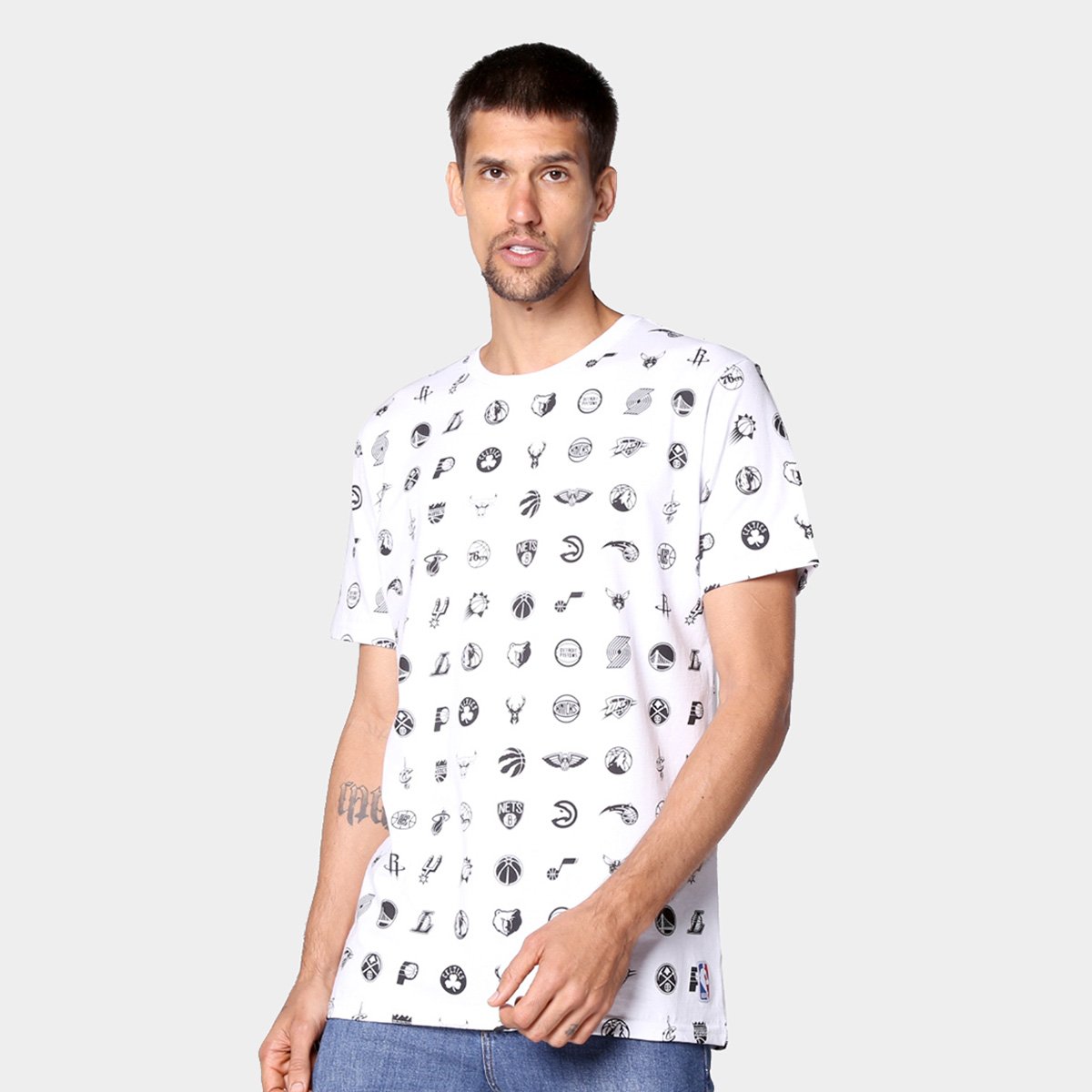 Camiseta NBA Full Print Times Liga Masculina