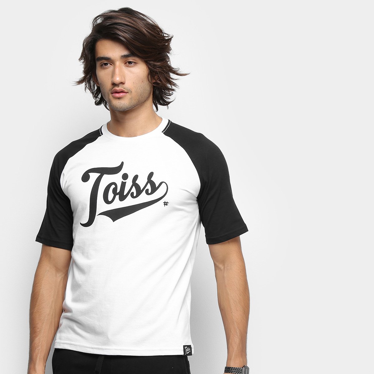 Camiseta Toiss Raglan Masculina