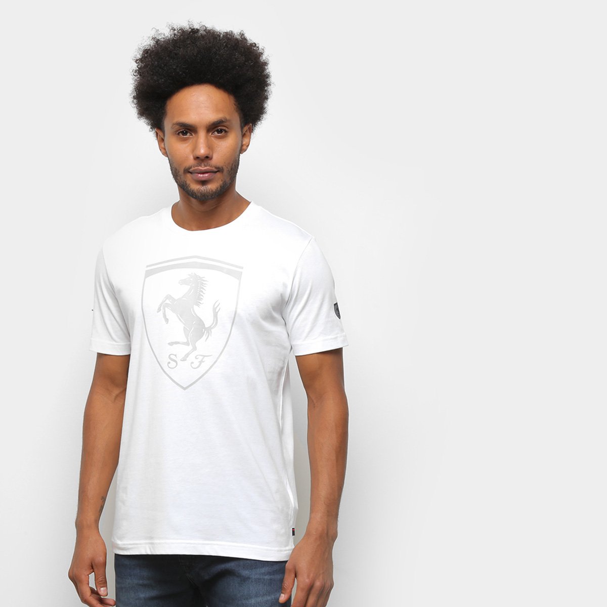 Camiseta Puma Ferrari Big Shield Masculina