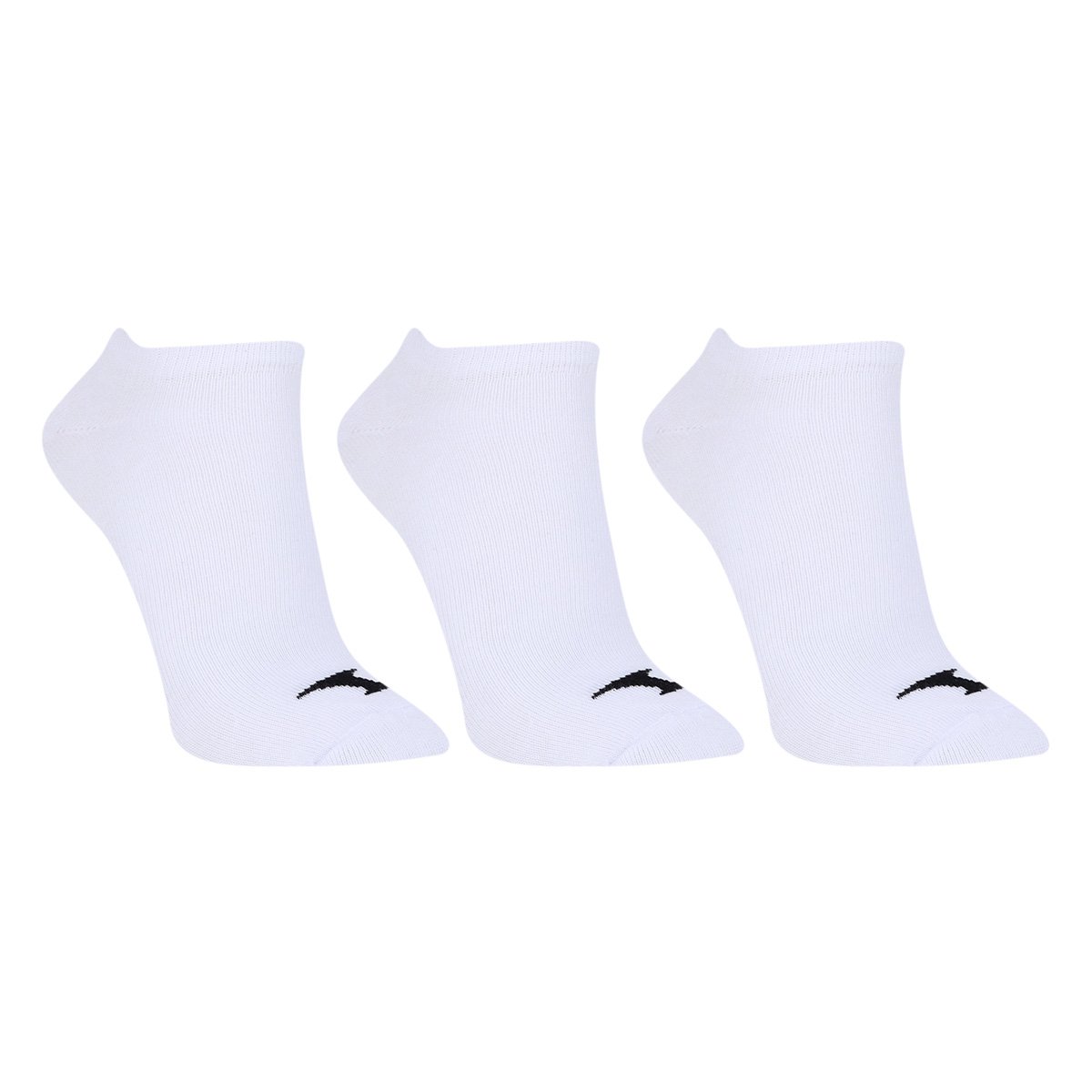 Kit Meia Nicoboco Invisível Sem Felpa Clear c/ 3 Pares Masculino