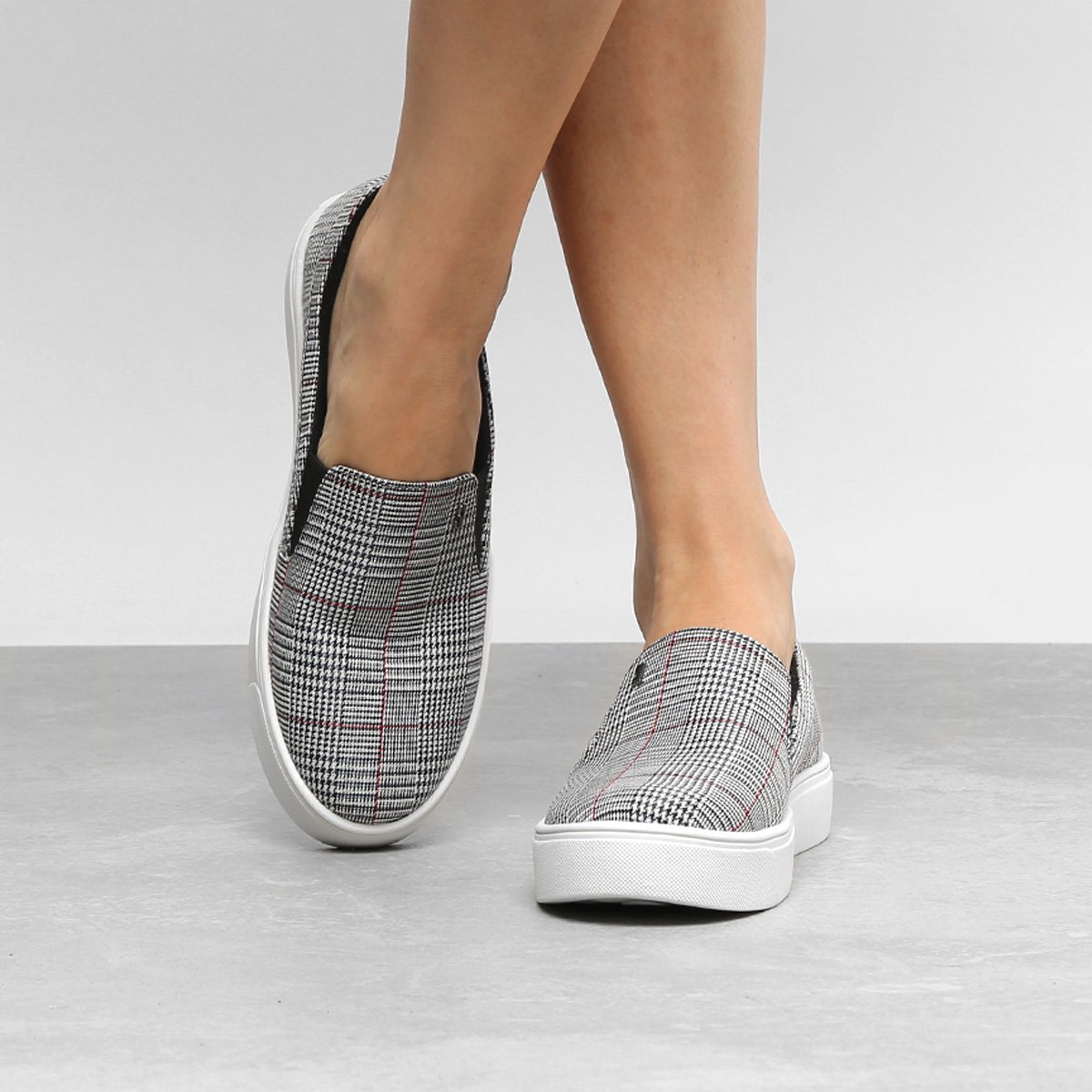 Slip On Santa Lolla Tecido Feminino