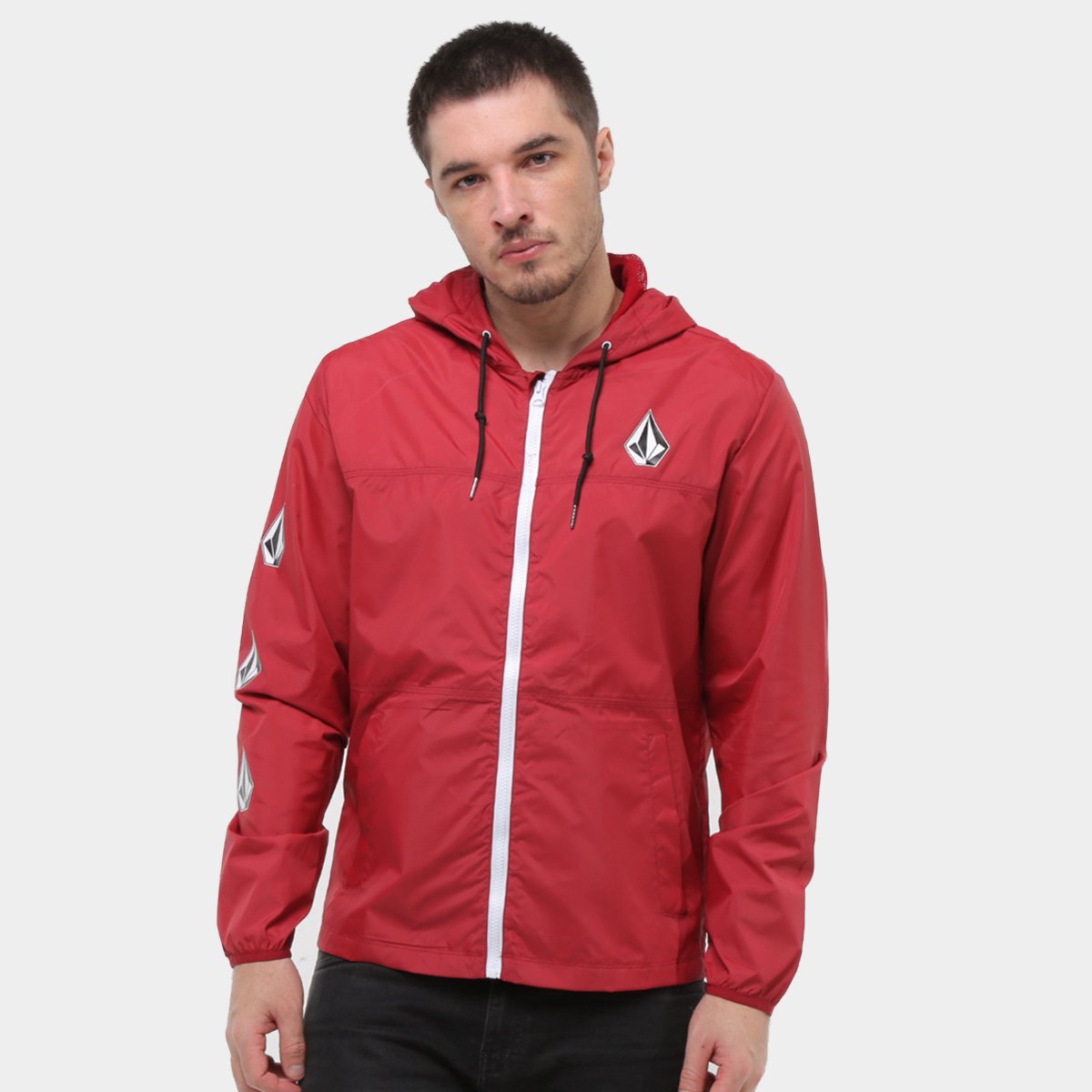 Jaqueta Corta Vento Volcom Deadly Stones Imp Masculina