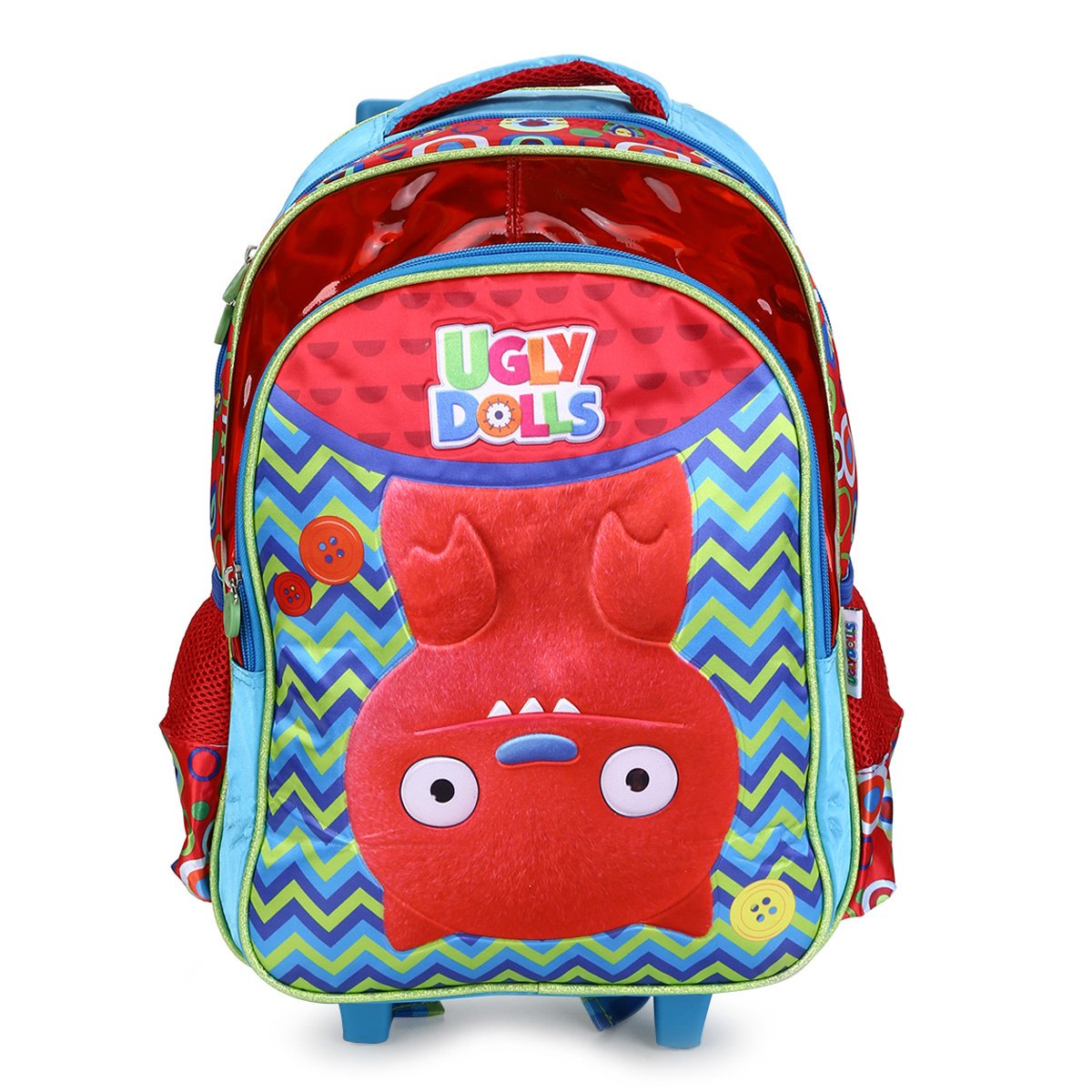 Mochila Escolar Clio de Rodinha Estampada