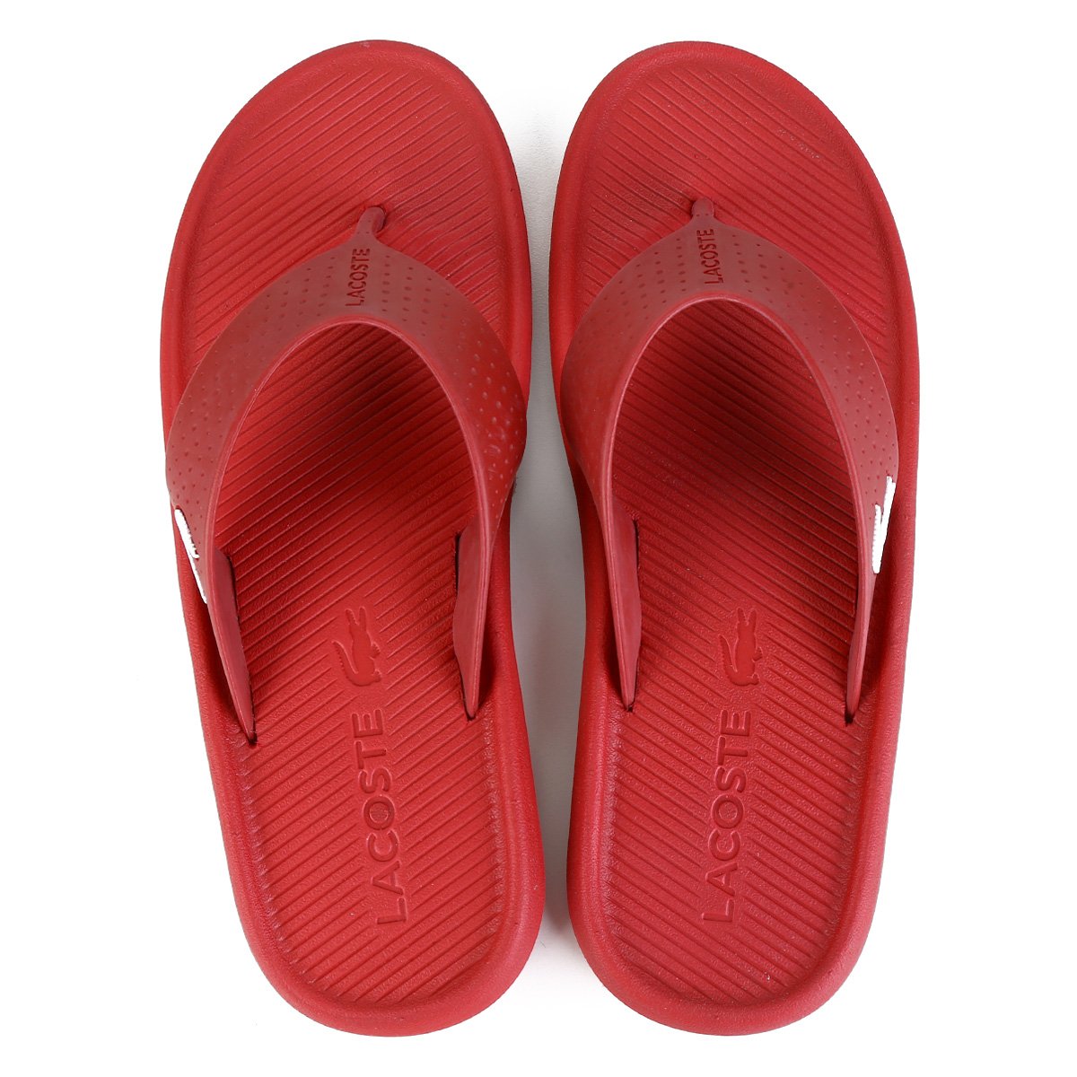 Chinelo Lacoste Croco Sandal Masculino