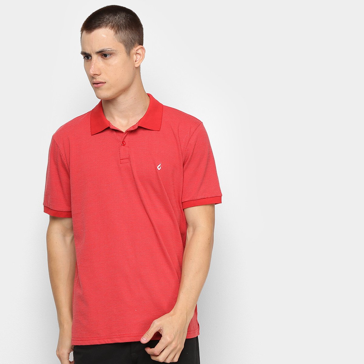 Camisa Polo Burn Textura Masculina