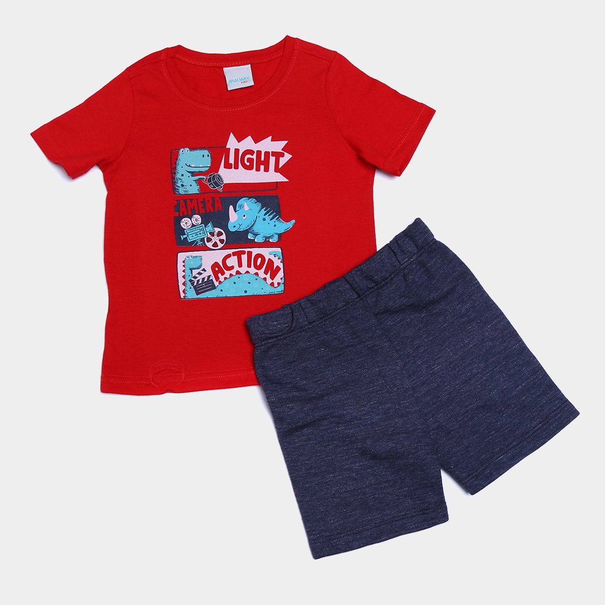 Conjunto Bebê Malwee Dino Masculino