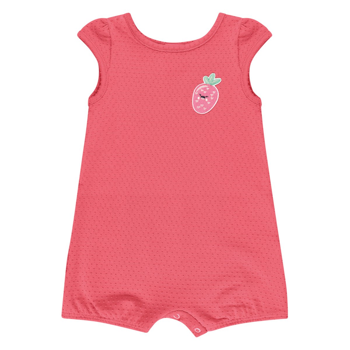 Macaquinho Infantil Kamylus Morango Feminino