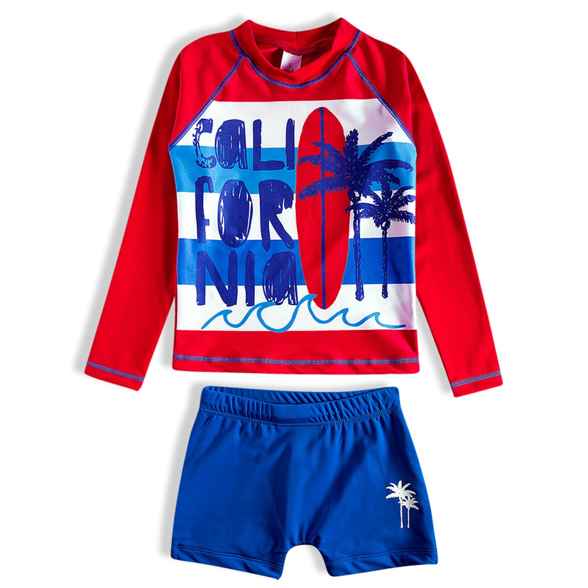 Conjunto Praia Kids Tip Top California Masculino