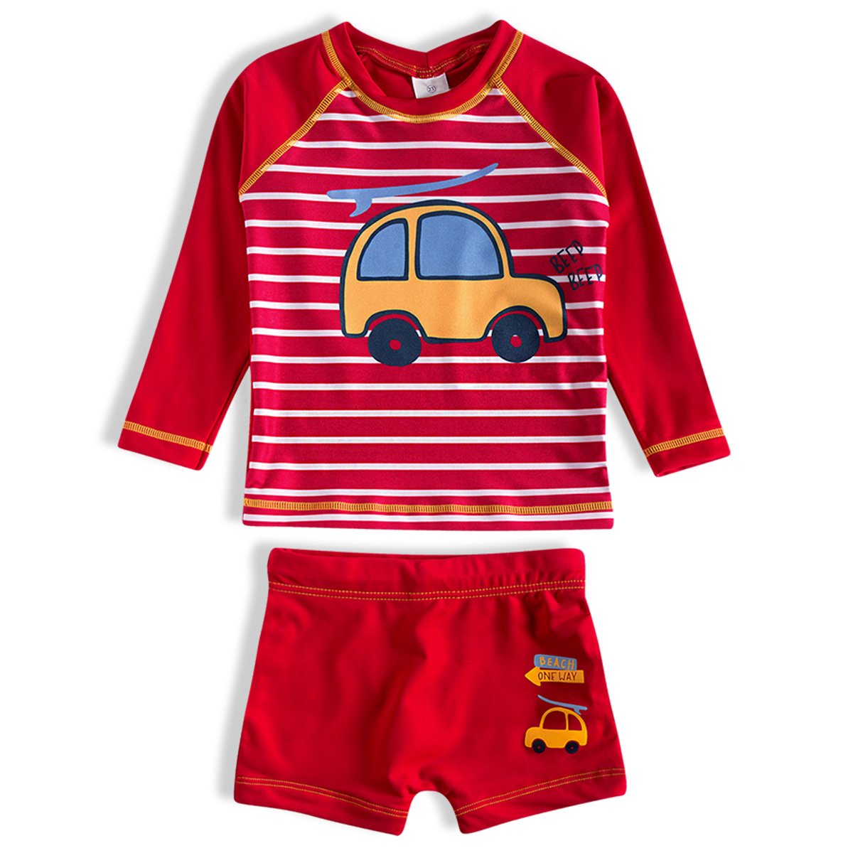 Conjunto Praia Toddler Tip Top Estampado Masculino