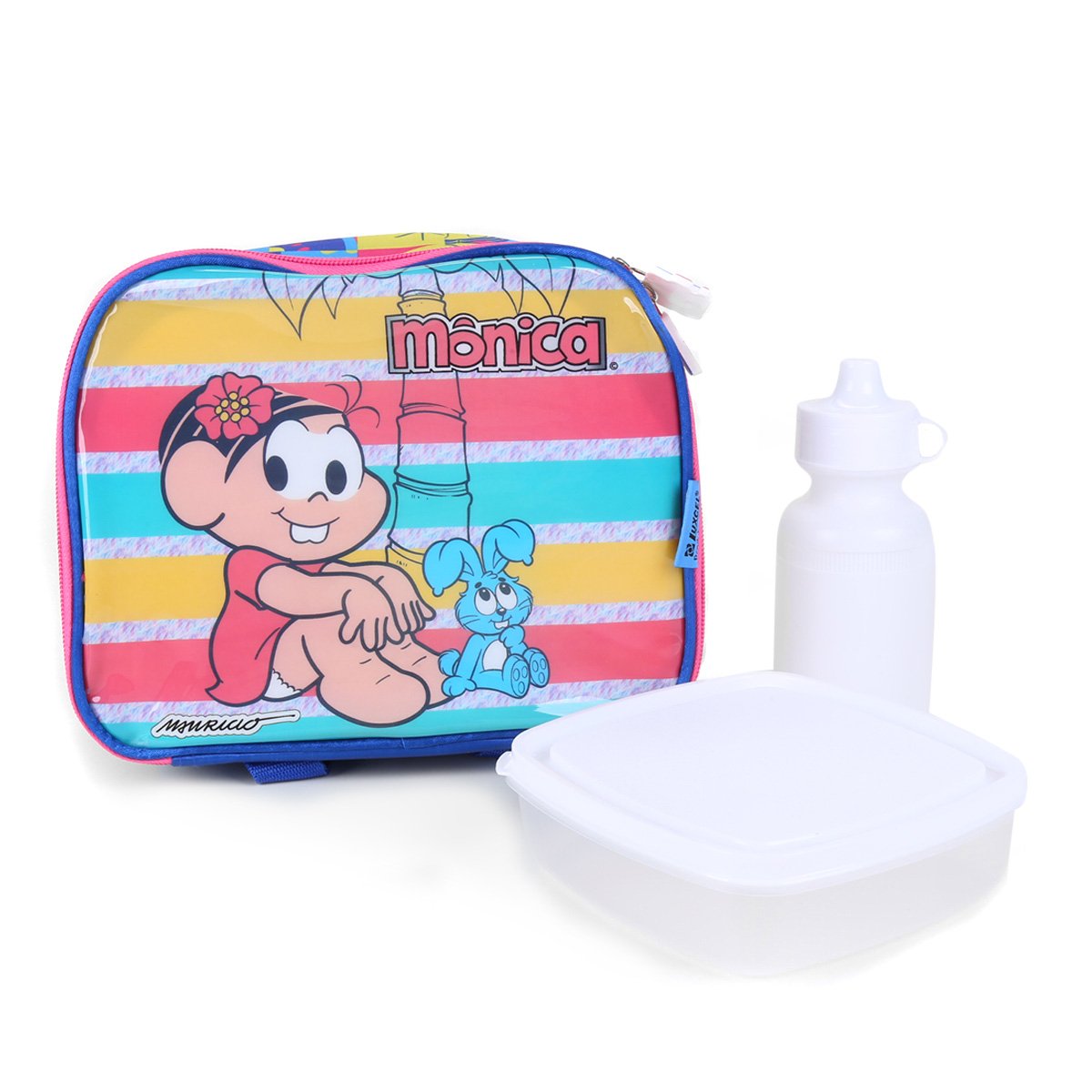 Lancheira Infantil Luxcel Turma da Mônica Feminina