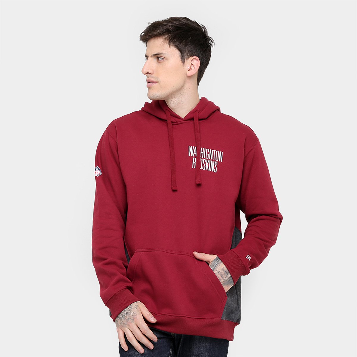 Moletom Washington Redskins New Era Masculino