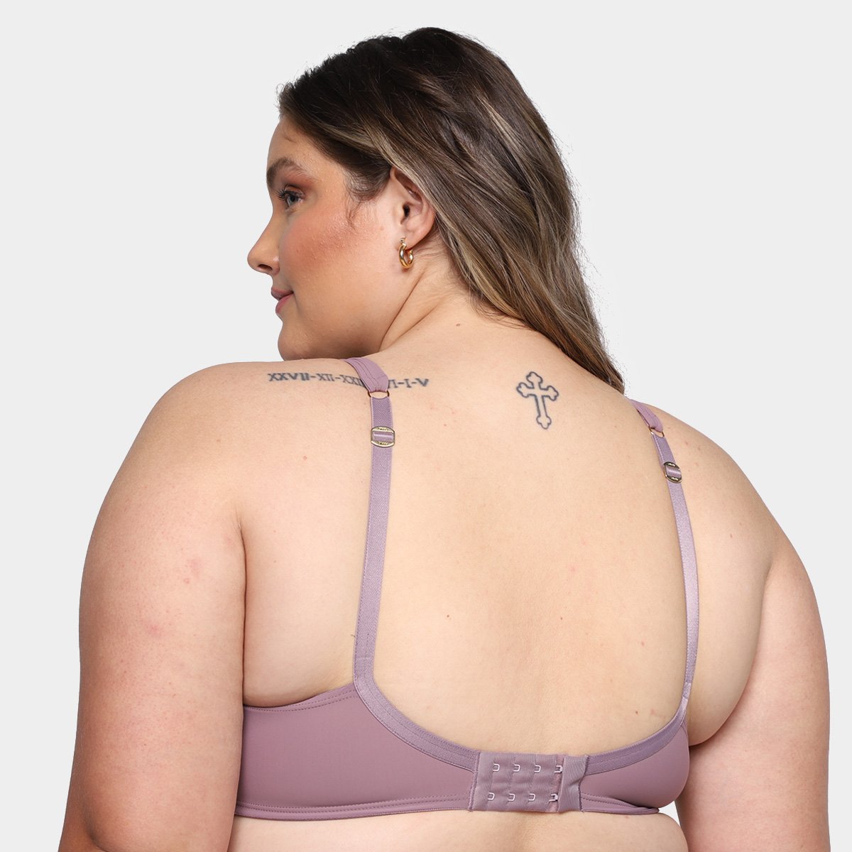 Sutiã Plus Size Dilady Bordado Com Arco Firmador