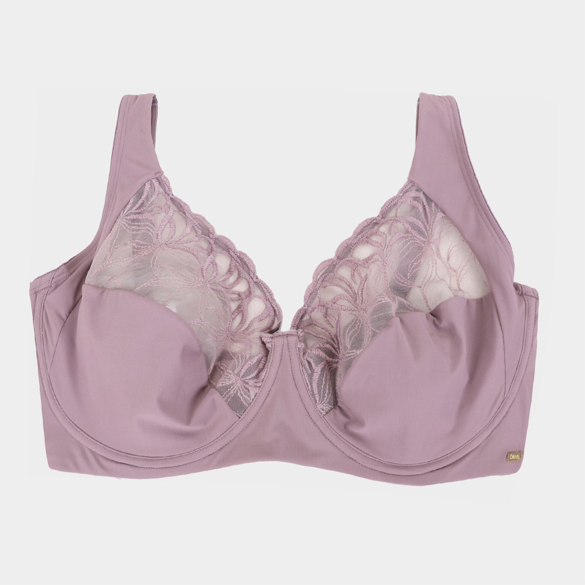 Sutiã Plus Size Dilady Bordado Com Arco Firmador