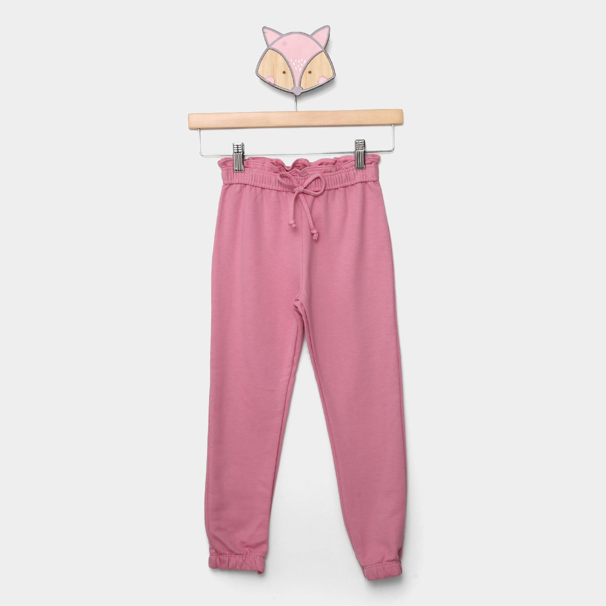 Calça Clochard Moletom Infantil Marisol Sem Felpa Menina